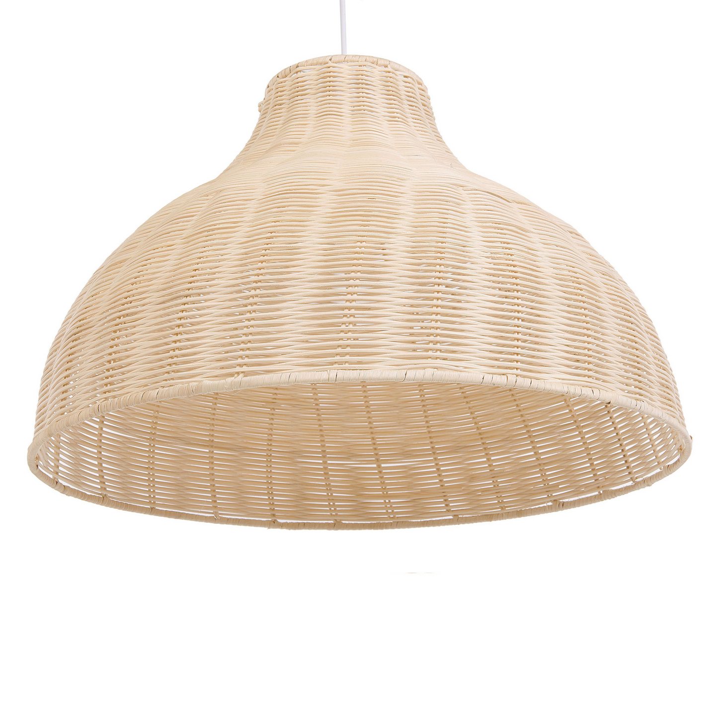 Hängelampe MILLIAN Rattan Hellbraun