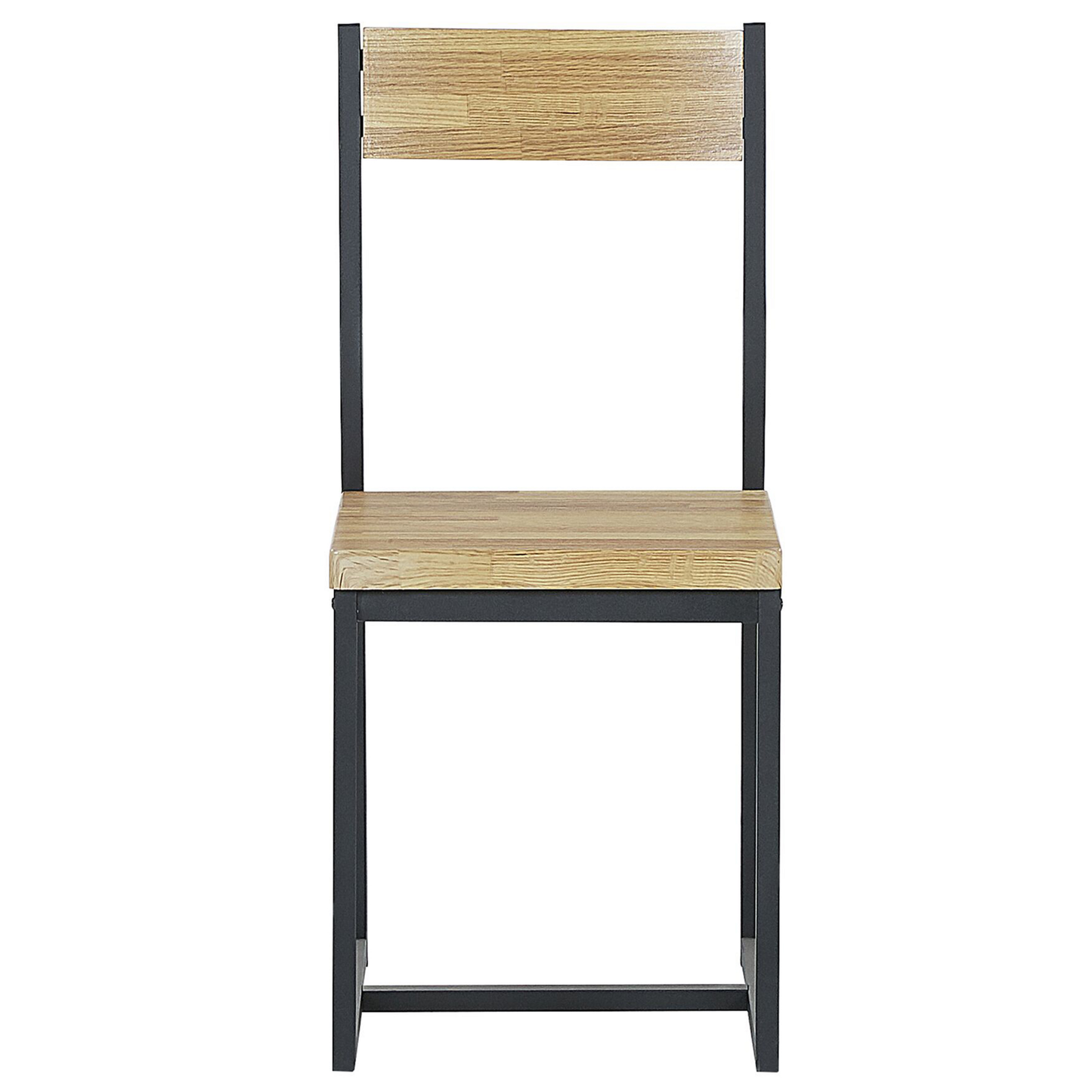 Esszimmer Set FLIXTON Hellbraun 4-Sitzer
