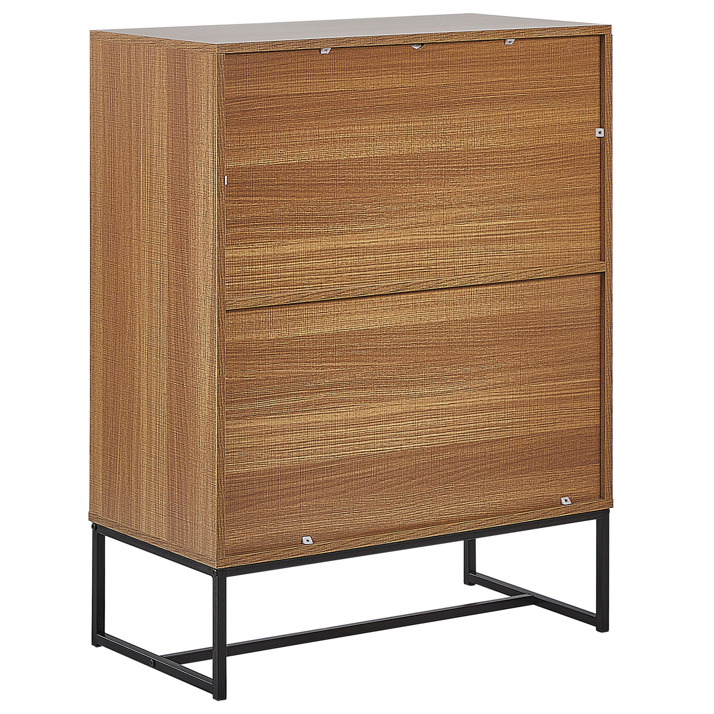 Schrank NUEVA 100 cm Hellbraun / Weiss