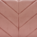 Schlafsofa Samtstoff Rosa SENJA