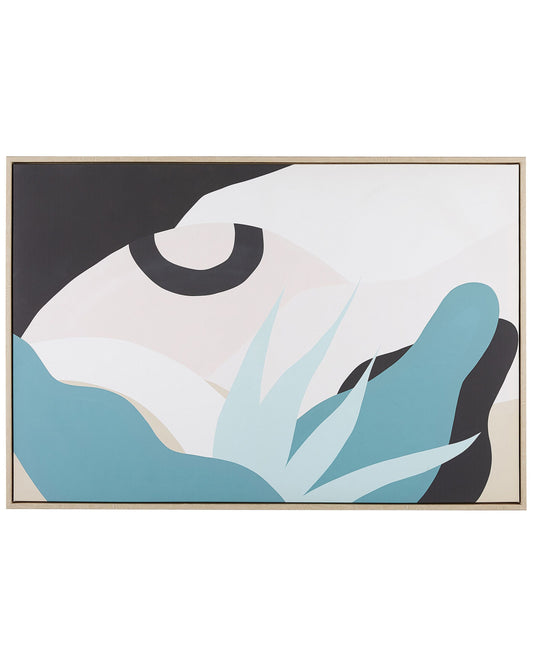 Canvas FORNEA Abstraktes Muster 63 x 99 cm Bunt