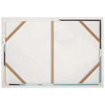Canvas FORNEA Abstraktes Muster 63 x 99 cm Bunt