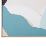 Canvas FORNEA Abstraktes Muster 63 x 99 cm Bunt