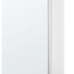 Duschwand 80 x 190 cm Silber AHAUS