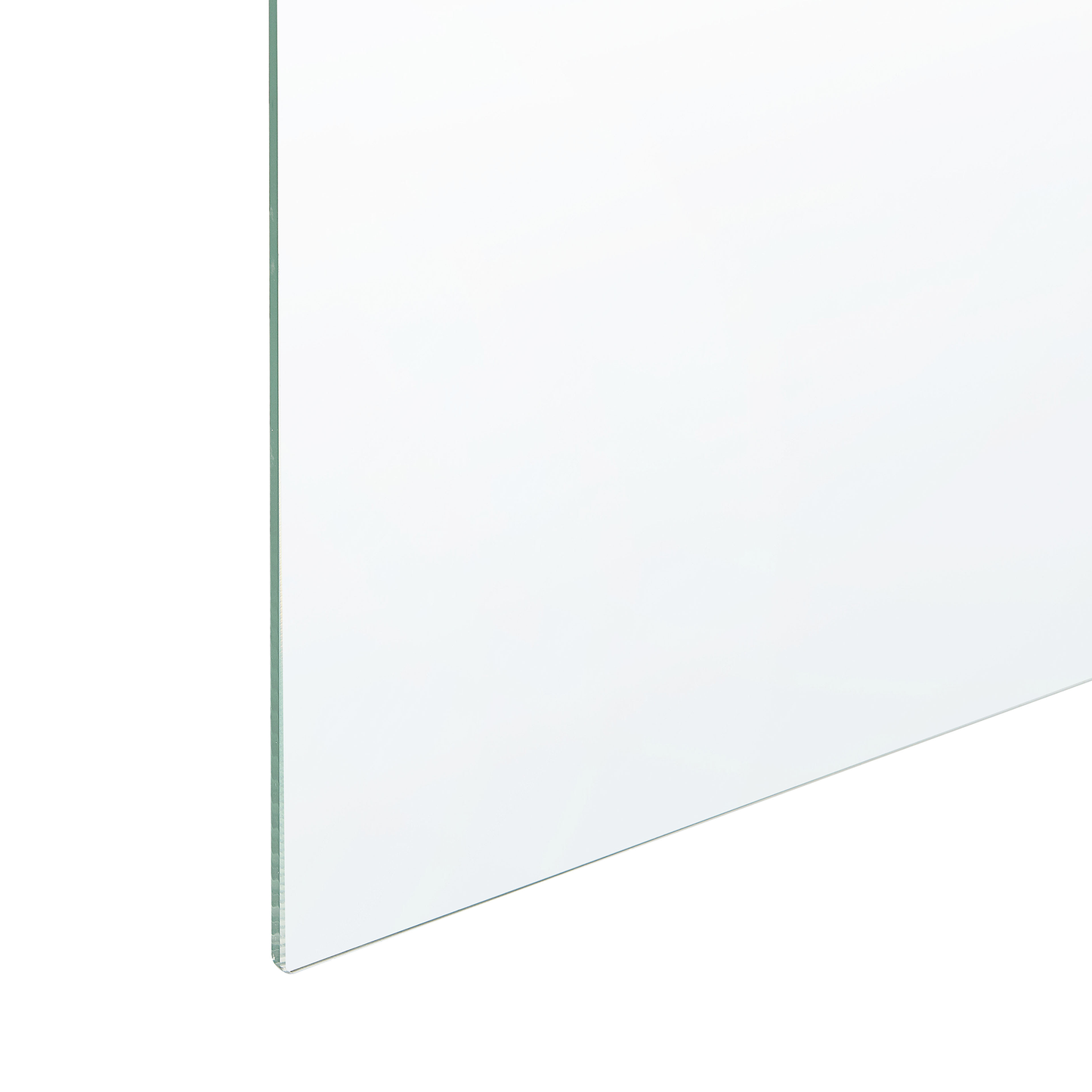 Duschwand 80 x 190 cm Silber AHAUS