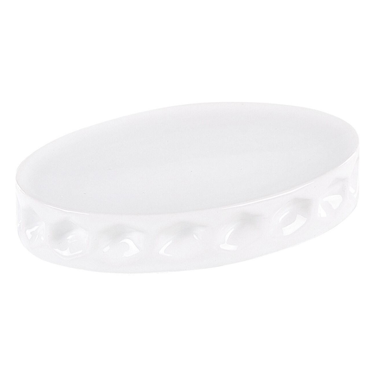 Badaccessoires Set 5-teilig TIRUA Keramik Weiss