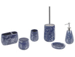 Badaccessoires Set 6-teilig ANTUCO Keramik Blau