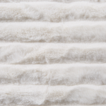 Kuscheldecke ABTEH 150 x 200 cm Weiss