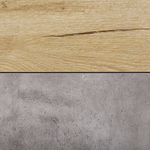 Kommode mit 4 Schubladen ACRA 106 cm Betonoptik Hellgrau