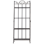 Regal ISERNIA Metall 61 cm 29 cm Schwarz