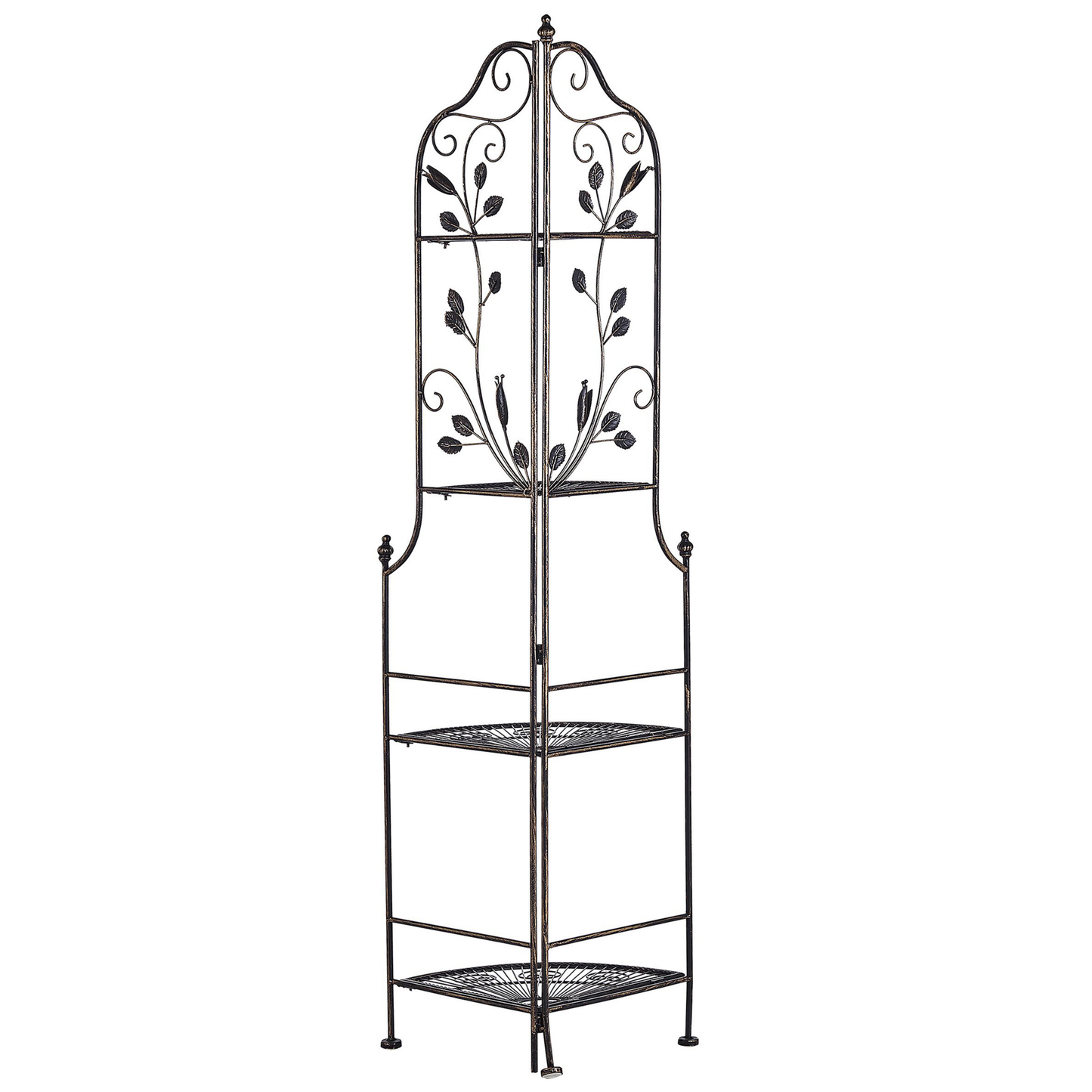Regal SIDERNO Metall 35 cm 35 cm Schwarz