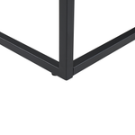 Couchtisch Marmor Optik schwarz rechteckig 60 x 100 cm DELANO
