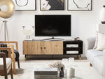 TV-Möbel ABILEN Braun / Schwarz