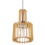 Hängelampe NIARI Hellbraun