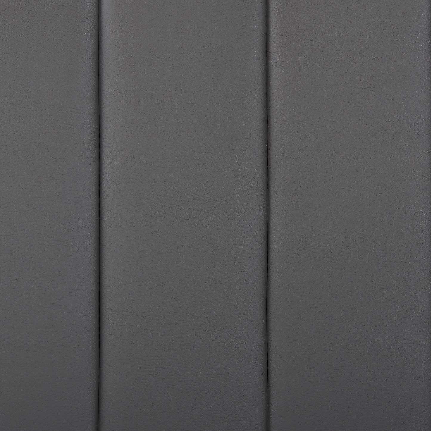 Bett mit Lattenrost Kunstleder POITIERS 180 x 200 cm Grau