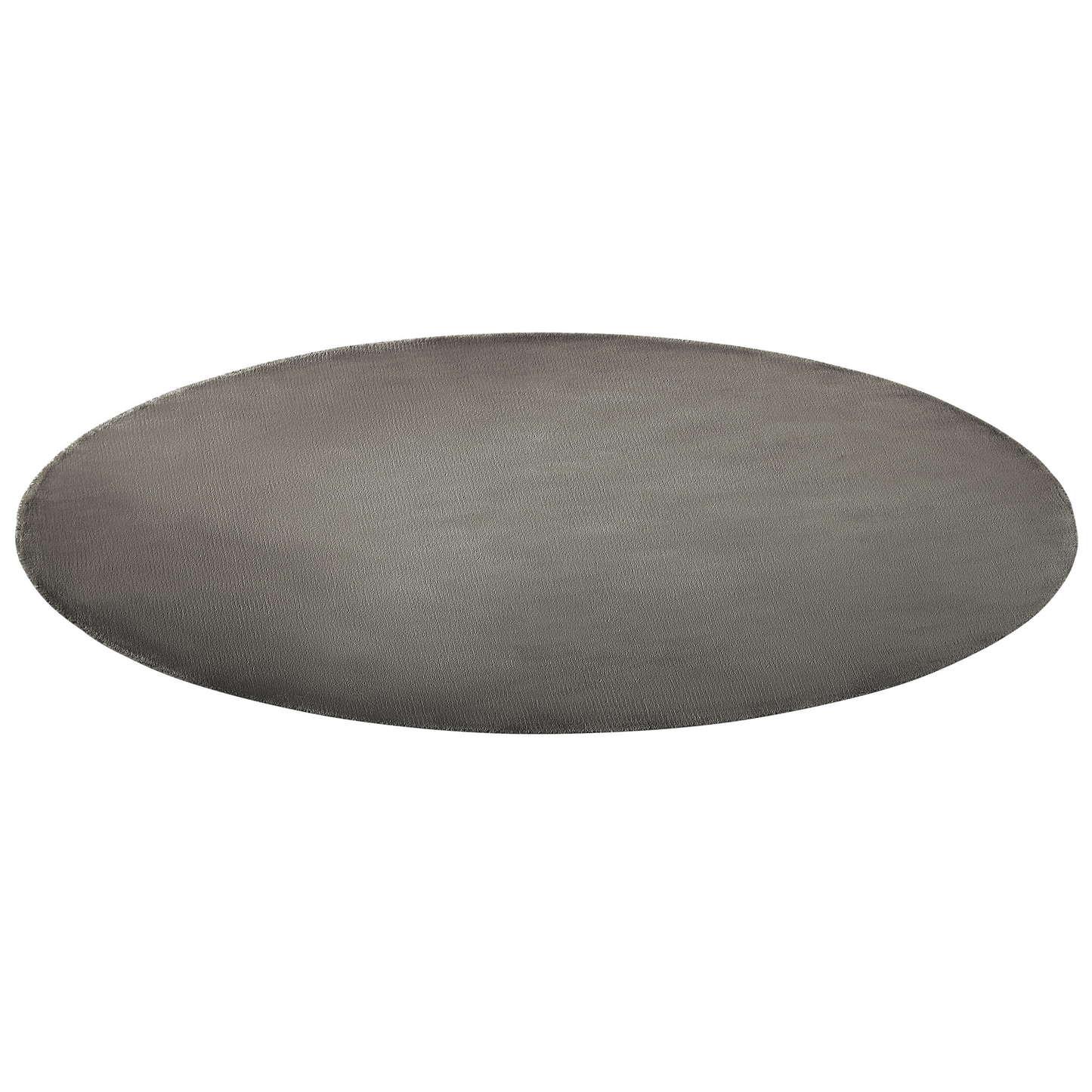 Teppich dunkelgrau ⌀ 140 cm Kurzflor GESI II