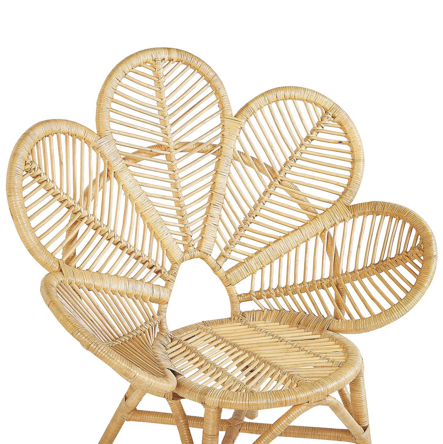 Pfauenstuhl FLORENTINE Rattan Naturfarben