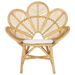 Pfauenstühle 2er Set FLORENTINE Rattan Naturfarben