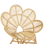 Pfauenstühle 2er Set FLORENTINE Rattan Naturfarben