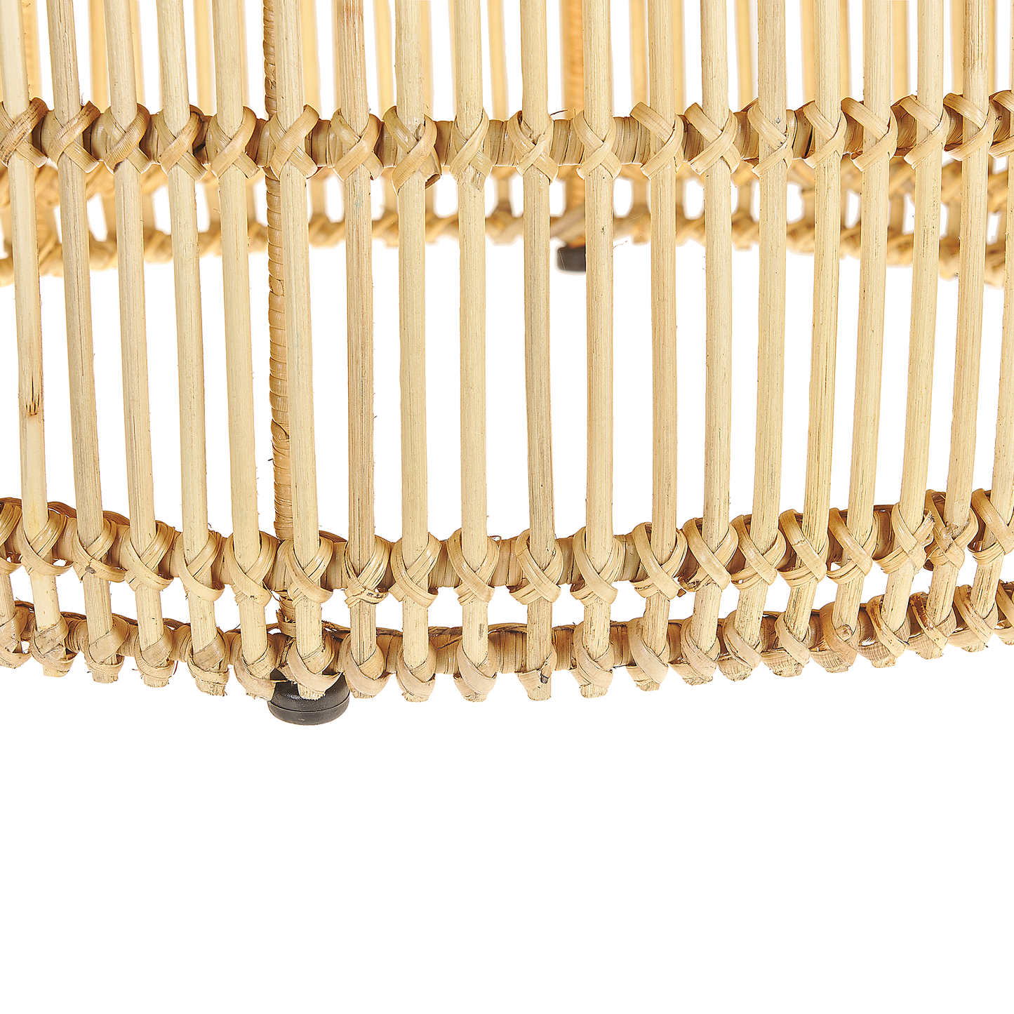 Couchtisch Rattan natürlich ⌀ 84 cm LIMNI
