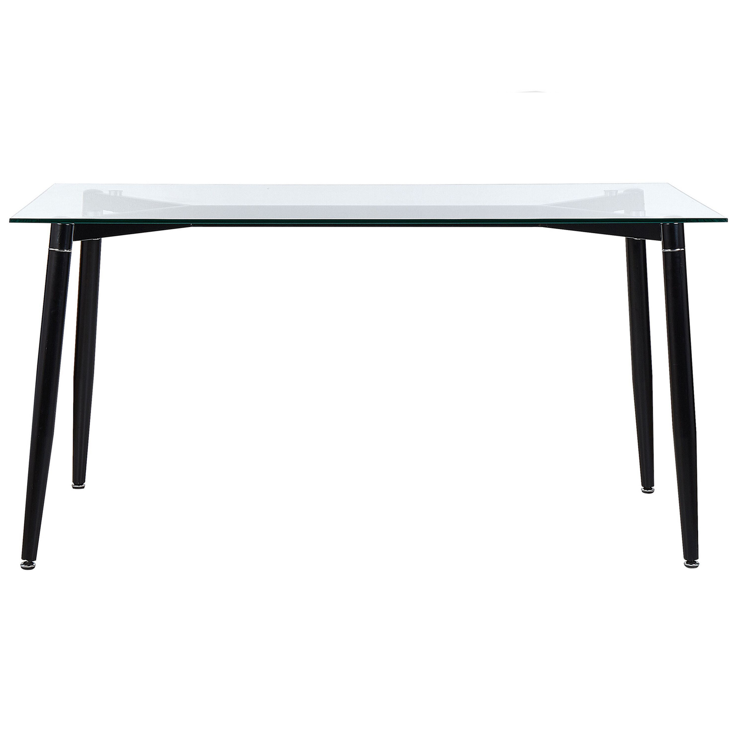 Esstisch TOTHAM Schwarz 150 cm 90 cm Sicherheitsglas