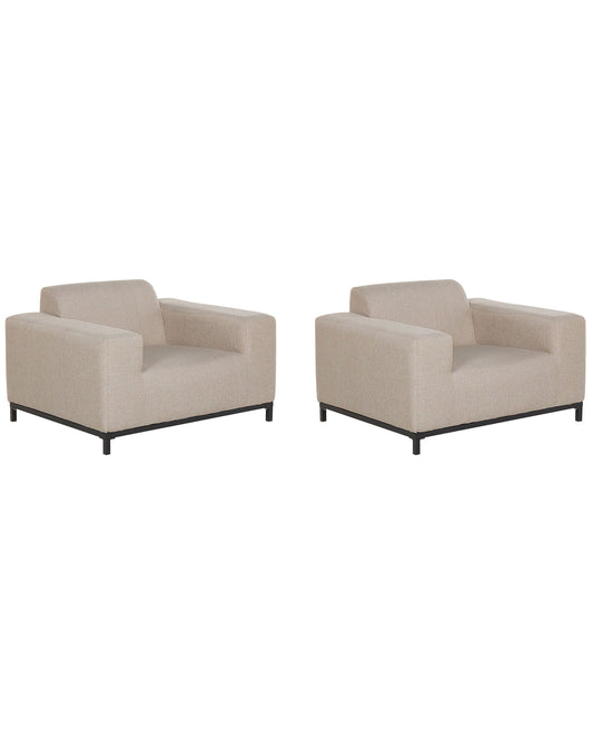 Sessel ROVIGO Stoff Beige