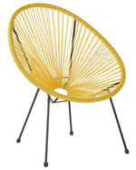 Gartenstuhl ACAPULCO II Polyrattan Gelb