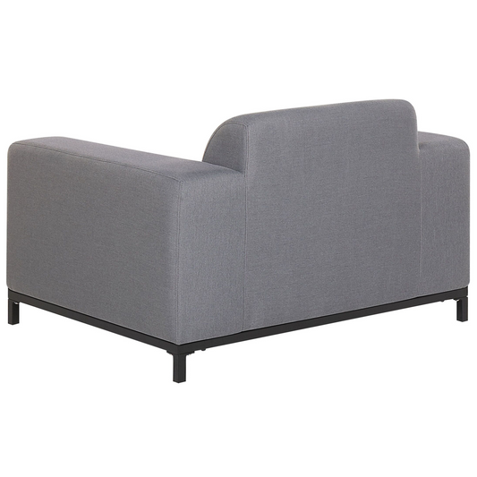 Lounge Set mit Tisch 5-Sitzer ROVIGO Grau