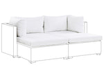 Outdoor Kissenbezug Set NOTO Cremeweiss
