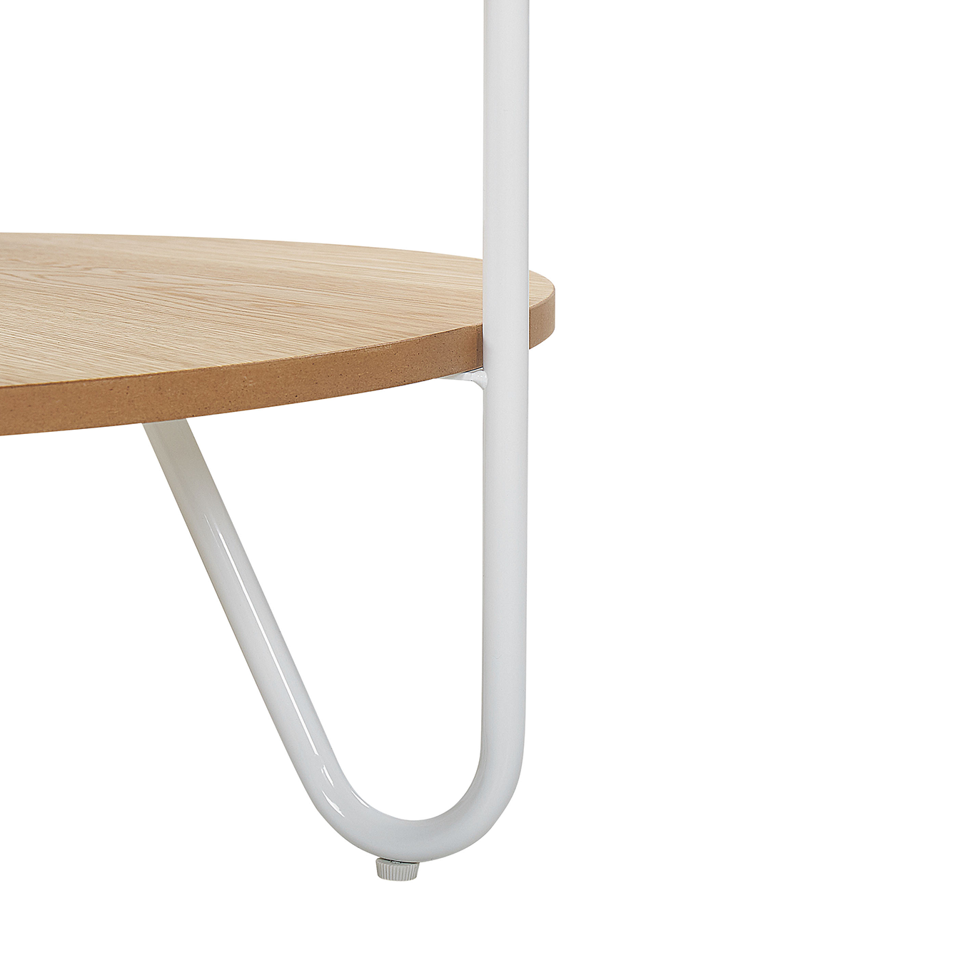 Couchtisch MDF-Platte Gefärbt Weiss CHICO