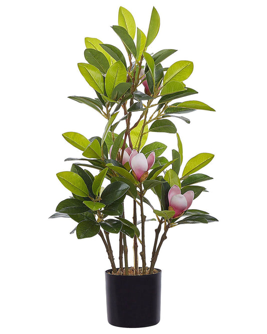 Kunstpflanze im Blumentopf 70 cm MAGNOLIA