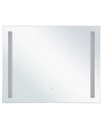 LED-Badezimmer-Spiegel LIRAC 70 cm 60 cm Silber