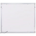 LED-Badezimmer-Spiegel LIRAC 70 cm 60 cm Silber