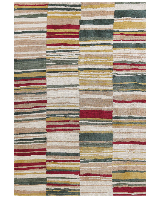 Teppich bunt 160 x 230 cm Kurzflor FATSA