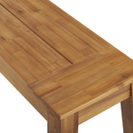 Gartenbank LIVORNO 169 cm Akazienholz Braun