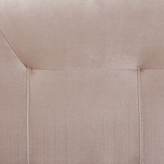 Boxspringbett Samtstoff MARQUISE 160 x 200 cm Beige