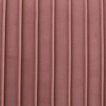 Bettbank Samtstoff rosa / gold 118 x 40 cm PATERSON