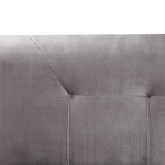 Boxspringbett Samtstoff MARQUISE 180 x 200 cm Grau