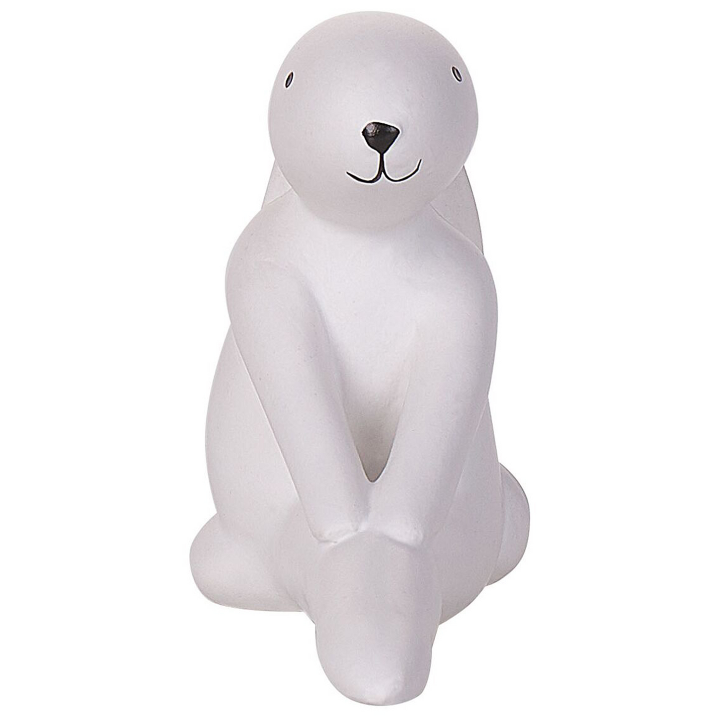 Dekofiguren 3er Set Hase BREST Keramik Weiss