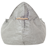 Sitzsack 200 L DROP 63 cm 75 cm Hellgrau