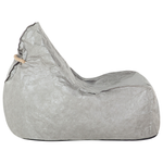 Sitzsack 200 L DROP 63 cm 75 cm Hellgrau