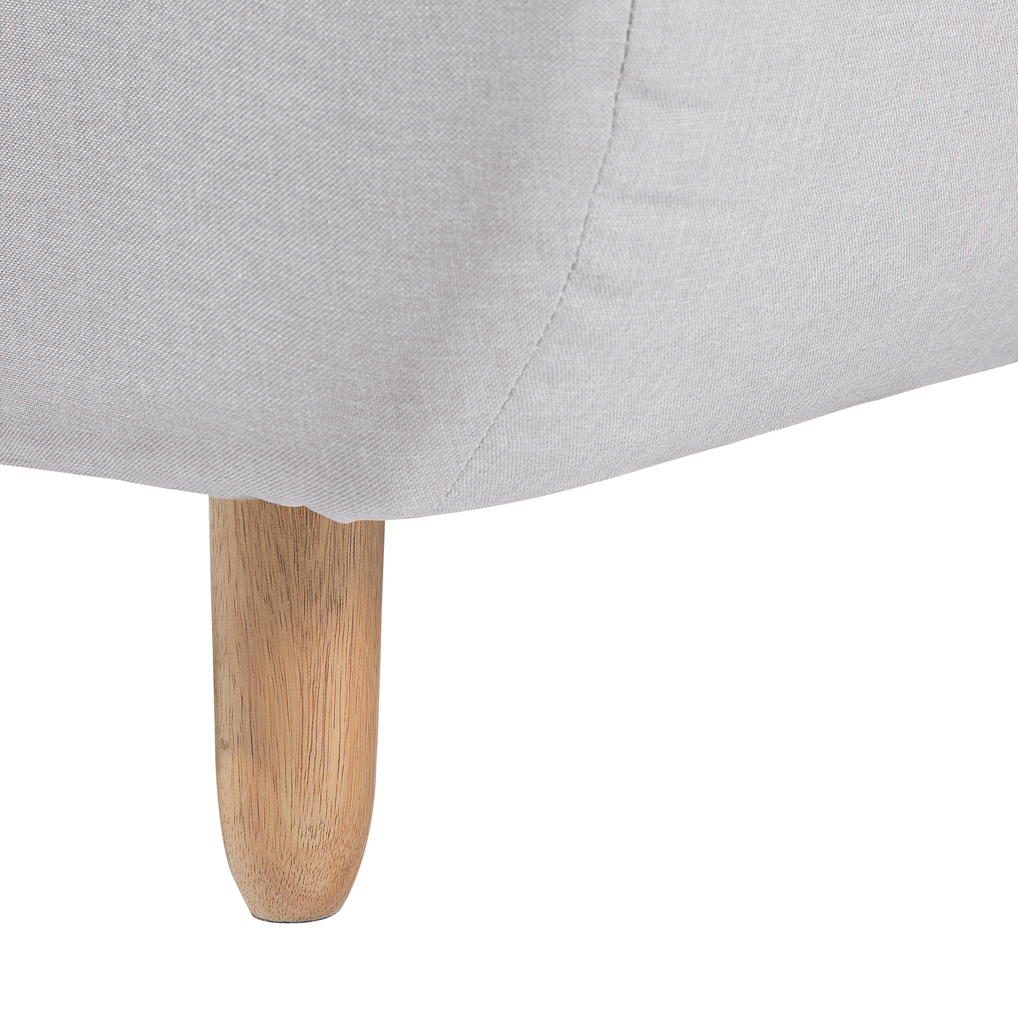 3-Sitzer Schlafsofa hellgrau ALSTEN