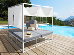 Sonneninsel PALLANZA Metall Weiss