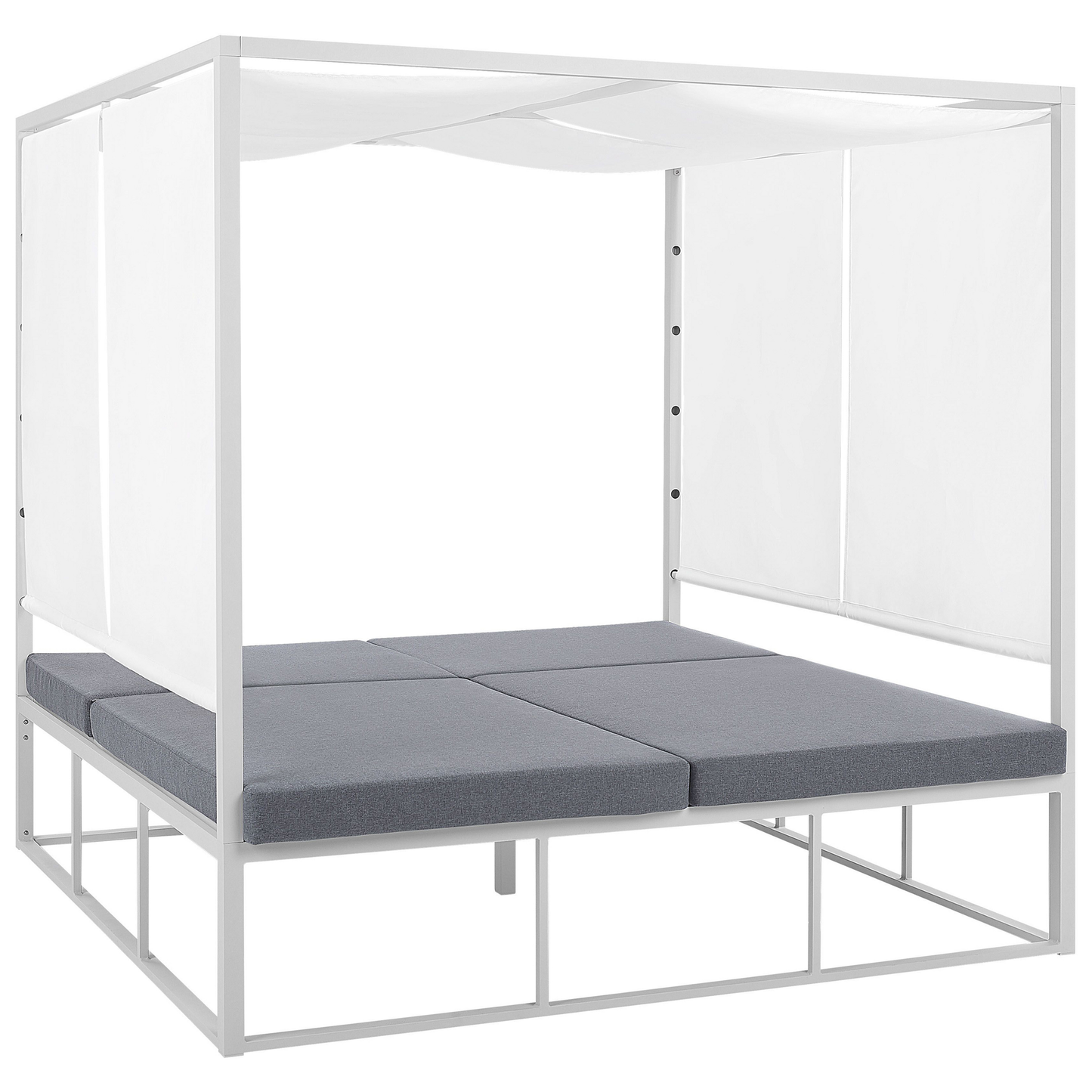 Sonneninsel PALLANZA Metall Weiss