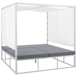 Sonneninsel PALLANZA Metall Weiss