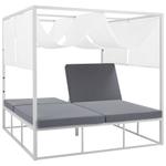 Sonneninsel PALLANZA Metall Weiss