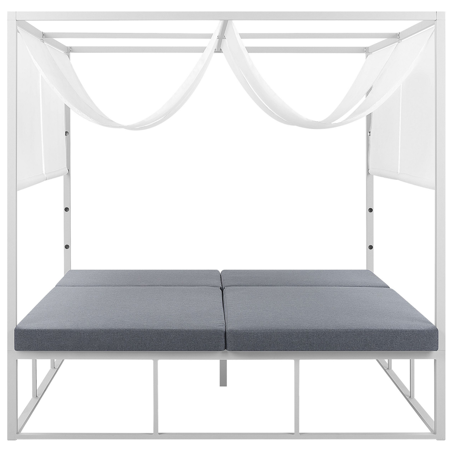 Sonneninsel PALLANZA Metall Weiss