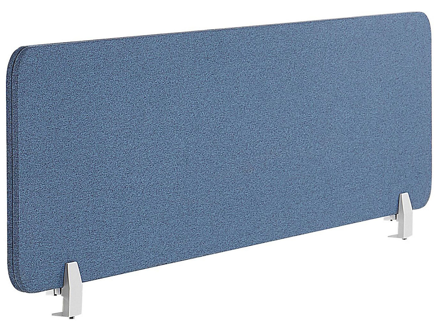 Schreibtischtrennwand blau 130 x 40 cm WALLY