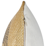 Dekokissen 2er Set WAKAD 45 x 45 cm Beige Pflanzenmuster