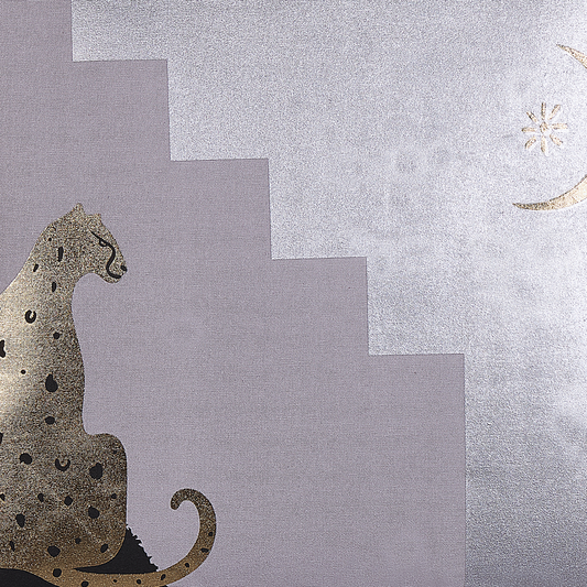 Dekokissen 2er Set DIGITALIS Baumwolle 45 x 45 cm Grau Abstraktes Muster
